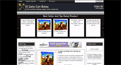 Desktop Screenshot of elgatoconbotas.com